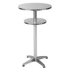 22.125in due to lighting and monitor differences, actual colors and finishes may vary slightly from what appears online. Aluminum Bar Table Balance With Storage E M Group International