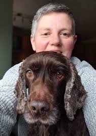 Hearing Dogs in training Kiwi and Bishop practiced a lovely settle at the  garden centre today. We were also blessed with bumping into the lovely HD  Jelly and his partner who are