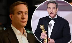 How Matthew McFadyen took Succession's Tom Wambsgans from a supporting part  to a role of a lifetime... as he scores Golden Globe for playing the  'wonderful human grease stain'