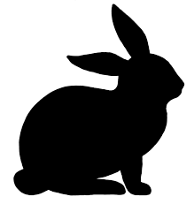 Rabbit Silhouette Google Search Rabbit Silhouette Bunny Silhouette Silhouette Clip Art