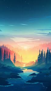 Wallpaper Sunset Background Drawing Mac, pc, iphone 5, 6, ipad, android, windows, tv. wallpaper sunset background drawing