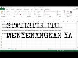Apa Itu Mean Median Dan Modus Paham Statistik Youtube