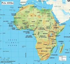 Map lebih menjurus pada keadaan umum. Peta Benua Afrika Lengkap Gambar Hd Negara Dan Keterangannya