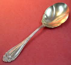 My question is did they make sterling. 1835 R Wallace Virginia 1898 Casserole Spoon Fmono Flatware Silverware Silverplate