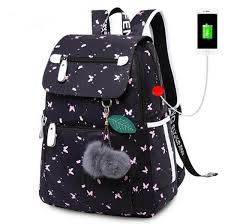 Travel Backpack Girl Casual Laptop College Bookbag With Usb Charging Port 2019 The Post Travel Backpack Laptop Backpack Women Womens Backpack Girl Backpacks