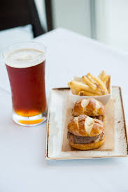 Juicy Lucy With Taleggio Cheese In A Soft Pretzel Roll At Cedar Stone At The Jw Marriott Minneapolis Mall Of America Amazing Food Foodie Juicy Lucy