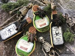 Lorena Rodriguez Halloween Cookies Poison Cookies Halloween Cookies Halloween Biscuits Black Cat Cookies