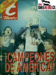 Colo colo campeon copa libertadores 1991 :daleoh venia a comentar sobre el peor campeón de la libertadores, pero ya que no puedo, me cago de la risa y me voy. Revista Triunfo Colo Colo Campeon Libertadores 1991