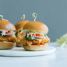 Remove from oil with a slotted spoon and repeat with the remaining chicken, making sure to. Cactus Club Cafe On Twitter Is Eating Smaller Portions Your Thing This Year Well Then Mini Crispy Chicken Sandwiches Are Perfect For You We Won T Tell Anyone That You Ate All Three