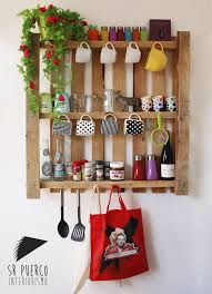 Utilizar Un Pallet Como Mueble De Cocina Muebles Hechos Con Palets Palet Bricolaje Decoracion De Unas