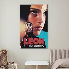 Films About Contract Killing in The United States Leon Movie Poster1 Art  Poster Canvas Painting Decor Wall Print Photo Home Modern Decorative  Posters ...