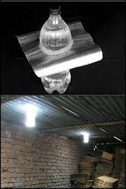 Light Up Your Shed Or Workshop During The Day Without Using Electricity Solar Energy Diy Solar Panel Lights Solar Panels