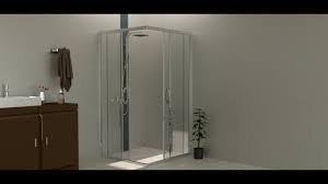 Position product name price discount. Shower Glass Fitting Jaquar Enna Glass Shower Enclosures Installation Youtube