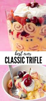 Best Ever Trifle So Easy Sweetest Menu Recipe Trifle Recipe Christmas Trifle Recipes Trifle
