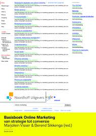 Dit Is De Cover Van Ons Boek Bestellen Kan Via Www Basisboek Onlinemarketing Nl Online Marketing Marketing Boeken