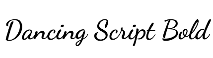 This new font family includes a caps and script. Dancing Script Bold Font Ffonts Net