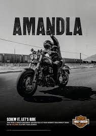 Our Local Creative Work For The Harley Davidson Screw It Let S Ride Campaign Print Ad
