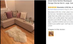 Or swap out a coffee table with a wooden ottoman—just place a tray on top, and you have a practical yet chic surface. Put Two Storage Ottomans Together For A Cute And Helpful Corner Storage Ottoman Storage Ottoman Bench Simpli Home