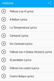 Shakira ft maluma chantaje english lyrics lyrics spanish english english version. Maluma Felices Los 4 For Android Apk Download
