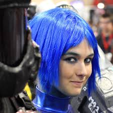 The shade of dark reddish brown gives hair a soft and subtle hue that can complement your personality perfectly. Blue Hair Wikipedia