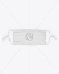 Download Face Mask Mockup In Apparel Mockups On Yellow Images Object Mockups