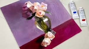 Floral painting is one of the most popular themes in the history of art, inscribed in the genre of still life. Flower Vase Oil Painting Timelapse Youtube