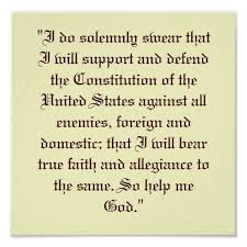 Oath Of Enlistment Poster Zazzle Com In 2020 True Faith Christian Nation Words