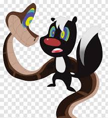 The animation in best quality. Kaa Skunk Deviantart Hypnosis Transparent Png