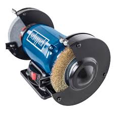 Effortlessly clean and polish metal with this affordable brush from avanti pro. Scheppach Sm150lb 400w 150mm Bench Grinder With Wire Wheel 240v