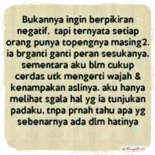 Positive Thinking Kata Kata Indah Bijak Kata Kata Mutiara