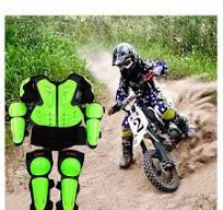 Youth Children Moto Body Protective Gear Vest Armor ATV Dirt Bike Suits  Chest