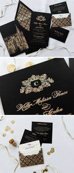 Black And Gold Wedding Invitations Kelly Little Black Dress Paperie Gold Wedding Invitations Wedding Invitations Black Wedding Invitations