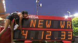 At this stage gudaf tsegay was trying. Sifan Hassan Mile World Record At Monaco Dl 2019 Best Quality Youtube