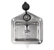 Stainless T Handle Cabinet Latch with Lock - Anzor Fasteners