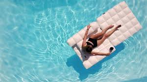 Great for use on the water, patio or deck! Is This 450 Inflatable Lounger The Porsche Of Pool Floats Wsj