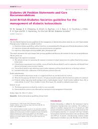 Pdf Joint British Diabetes Societies Guideline For The