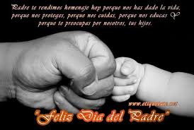 Imagenes Para El Dia Del Padre Fotos Bonitas Imagenes Bonitas Frases Bonitas Fotos De Amor Dad Day Verses Spanish Quotes