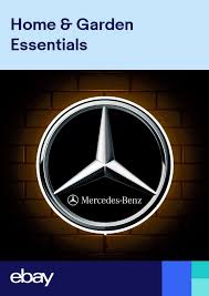 Mercedes Logo Badge Sign Led Light Box Man Cave Garage Workshop Games Room Gift Leuchtreklame Schwanger