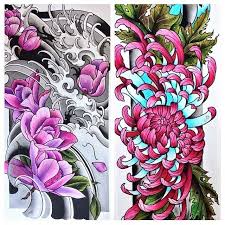 Allspit S Photo Japanese Flower Tattoo Chrysanthemum Tattoo Japanese Tattoo Designs