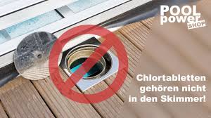 Chlor Gehort Nicht In Den Skimmerkorb Youtube