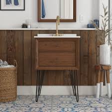 Dorel Living Dorel Living Tribecca 24 Inch Wall Mounted Bathroom Vanity