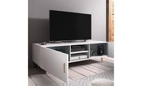Interior Design Meuble De Tv Blanc Brillant Meuble Tv Salon Rivano Ii Cm Blanc Mat Brillant Cool Furniture Transforming Furniture Reupholster Furniture