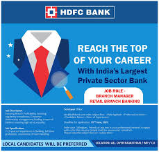 Brandch managers can have many duties, but in general, their main job is to direct and oversee all operational aspects including distribution, customer service, sales. Deepak Agarwal Vp Regional Head Private Banking Group Hdfc Bank Linkedin