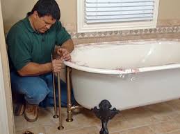 There are several variations when it comes to choosing a bathtub drain assembly, based on the type of material, pipe assembly method, and drain stopper type. How To Install Plumbing For A Claw Foot Tub How Tos Diy