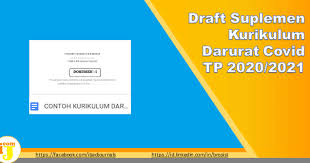 Silabus mata pelajaran desain grafis untuk smk kelas x revisi 2017 berikut lampirannya. Draft Suplemen Kurikulum Darurat Covid Tp 2020 2021 Ij Com