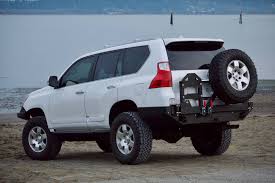 How does the lexus gx compare to the toyota land cruiser? Gx460 Low Profile Rear Bumper Kit Coastal Offroad
