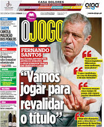 Sérgio insiste em central e lateral esquerdo. Capas Jornais Desportivos 03 05 2021