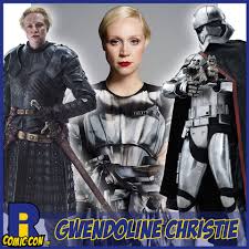 Gwendoline christie was born in worthing, west sussex, england and trained in dance and gymnastics as a child. Please Welcome Gwendoline Rhode Island Comic Con Facebook