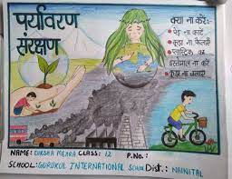 The art competition is the second edition of wcn online art program and the theme for this competition was the goodness and wellness nature brings. Painting Of The Students On Environment Day 2020 Gurukul International School