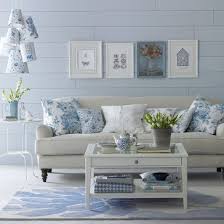 Blue And Grey Rooms Floral Blue Living Room Blue Decorating Ideas Floral Prints Blue Living Room Living Room Color Schemes Blue Rooms